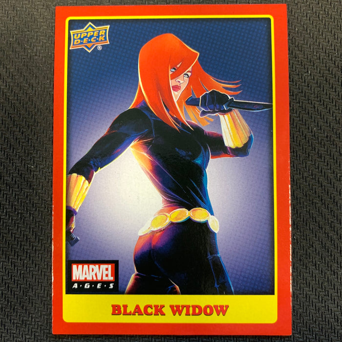 Marvel Ages 2021 - 262 - Black Widow Vintage Trading Card Singles Upper Deck