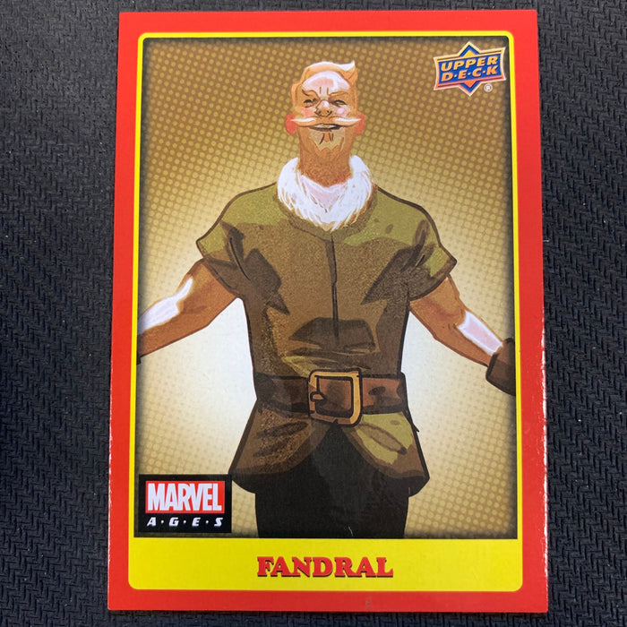 Marvel Ages 2021 - 253 - Fandral Vintage Trading Card Singles Upper Deck