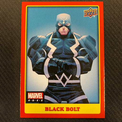 Marvel Ages 2021 - 251 - Black Bolt Vintage Trading Card Singles Upper Deck