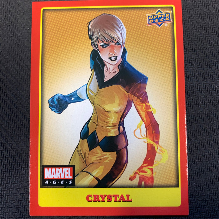 Marvel Ages 2021 - 245 - Crystal Vintage Trading Card Singles Upper Deck
