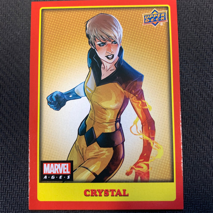 Marvel Ages 2021 - 245 - Crystal Vintage Trading Card Singles Upper Deck   