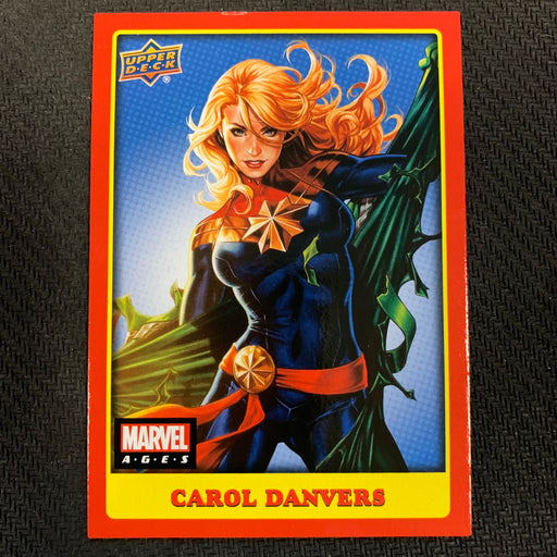 Marvel Ages 2021 - 235 - Carol Danvers Vintage Trading Card Singles Upper Deck   