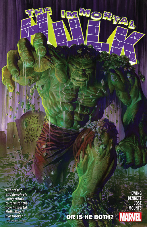 Immortal Hulk - Vol 01 - Or Is He Both? Book Heroic Goods and Games   
