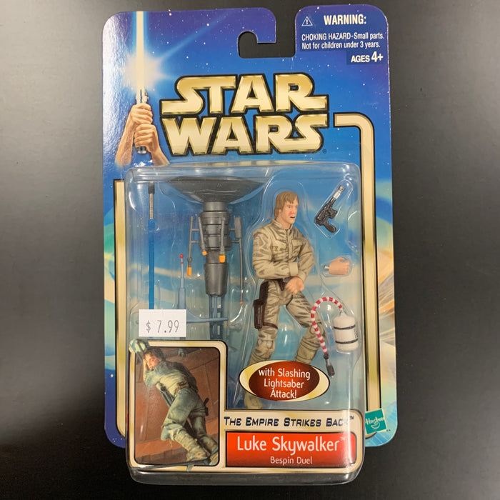 Star Wars - Attack of the Clones - Luke Skywalker - Bespin Duel Vintage Toy Heroic Goods and Games   