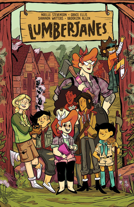Lumberjanes Vol 09 - On a Roll Book Heroic Goods and Games   