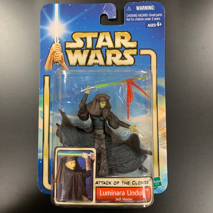 Star Wars - Attack of the Clones - Luminara Unduli - Jedi Master Vintage Toy Heroic Goods and Games   