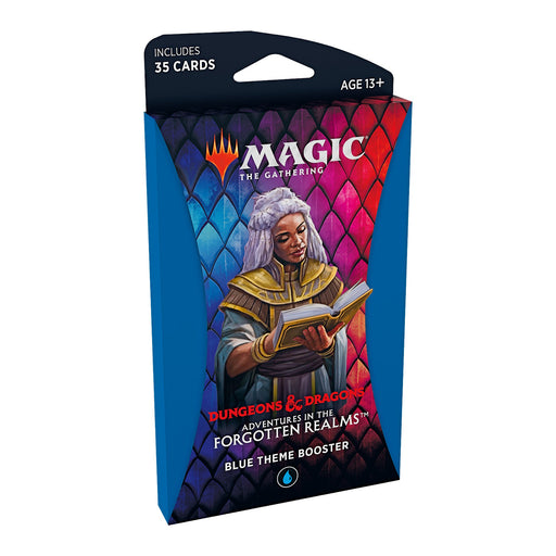 Magic the Gathering CCG: Adventures in the Forgotten Realms Theme Booster - Blue CCG WIZARDS OF THE COAST, INC   
