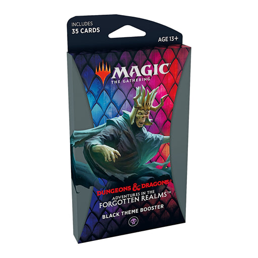 Magic the Gathering CCG: Adventures in the Forgotten Realms Theme Booster - Black CCG WIZARDS OF THE COAST, INC   