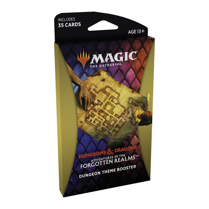 Magic the Gathering CCG: Adventures in the Forgotten Realms Theme Booster - Dungeon CCG WIZARDS OF THE COAST, INC   