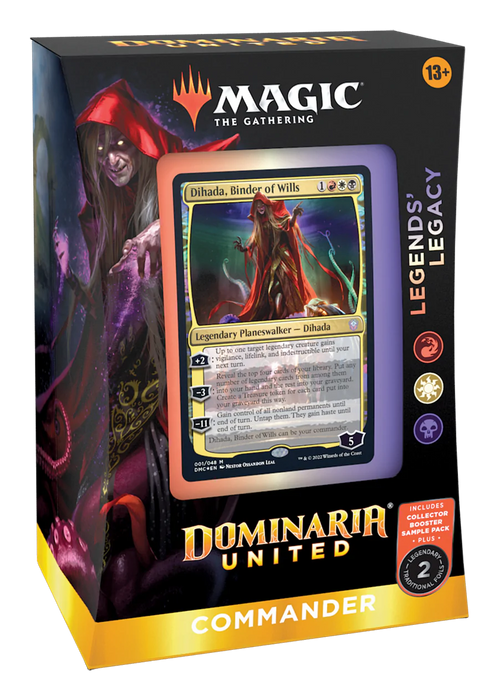 Magic the Gathering CCG: Dominaria United - Commander - Legends Legacy CCG WIZARDS OF THE COAST, INC   