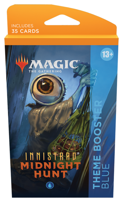 Magic the Gathering CCG: Innistrad - Midnight Hunt Theme Booster - Blue CCG WIZARDS OF THE COAST, INC   