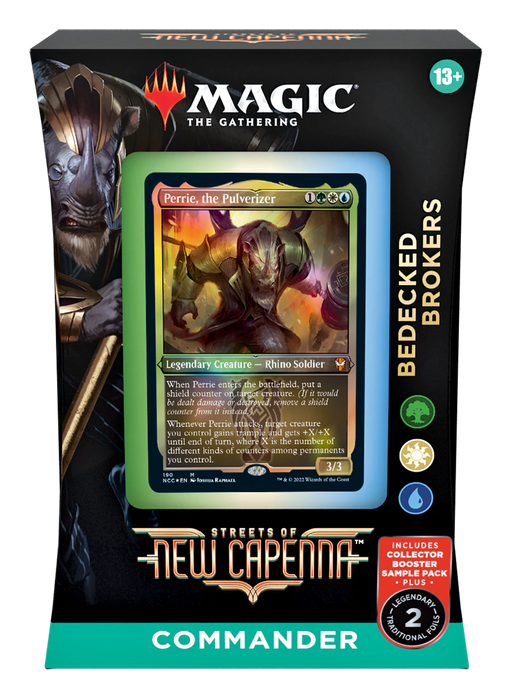 Magic the Gathering CCG: Street of New Capenna Commander - Bedecked Brokers CCG WIZARDS OF THE COAST, INC   
