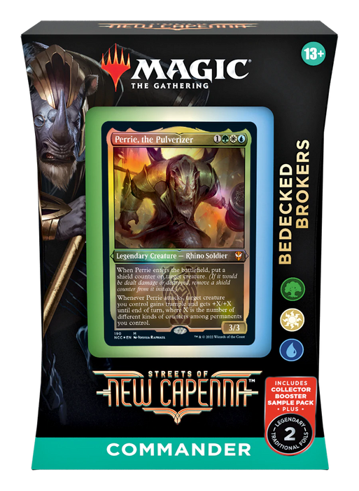 Magic the Gathering CCG: Street of New Capenna Commander - Bedecked Brokers CCG WIZARDS OF THE COAST, INC   