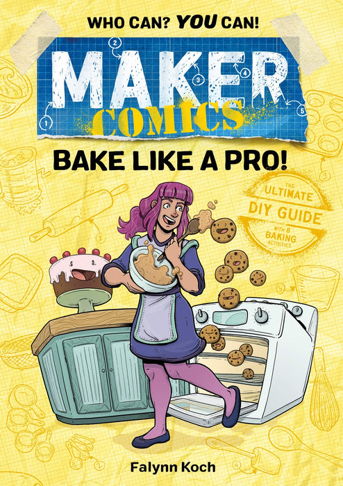 Maker Comics - Bake Like a Pro! Book Heroic Goods and Games   