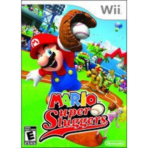 Mario Super Sluggers - Wii - in Case Video Games Nintendo   