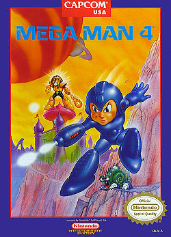 Mega Man 4 - NES - Loose Video Games Nintendo   