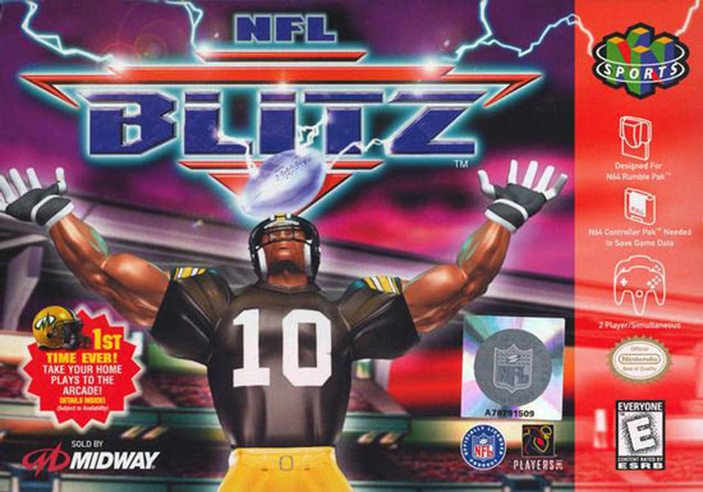 NFL Blitz - N64 - Loose Video Games Nintendo   