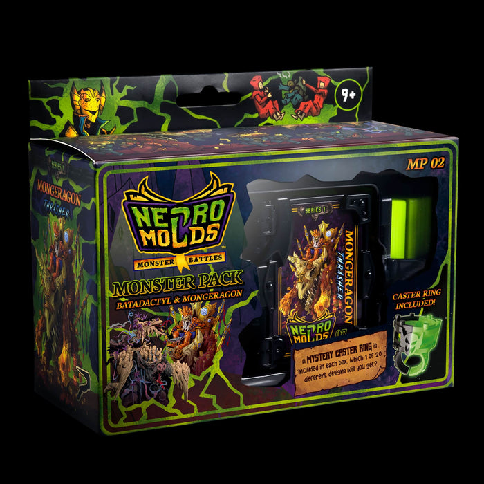 Necromolds - Monster Pack 2 - Batadactyl and Mongeragon Board Games Necromolds LLC   
