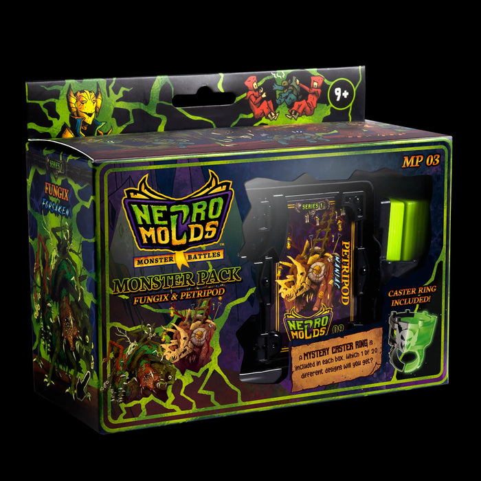 Necromolds - Monster Pack 3 - Fungix and Petripod Board Games Necromolds LLC   