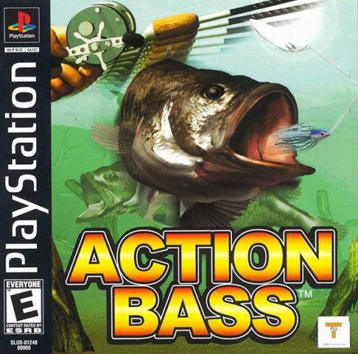 Action Bass - Playstation 1 - Complete Video Games Sony   