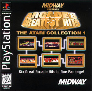 Arcade’s Greatest Hits/ The Atari Collection 1 - Playstation 1 - Complete Video Games Sony   