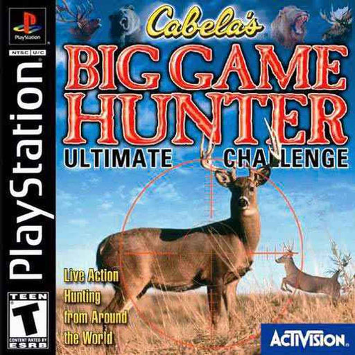 Big Game Hunter - Playstation 1 - Complete Video Games Sony   