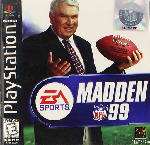 Madden 1999 - Playstation 1 - Complete Video Games Sony   