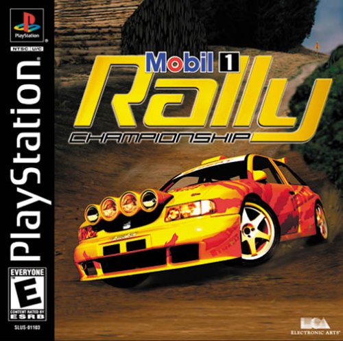Mobil 1 Rally Championship - Playstation 1 - Complete Video Games Sony   