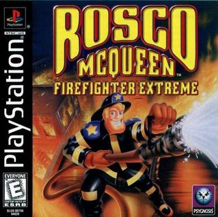 Rosco McQueen Firefighter Extreme - Playstation 1 - Complete Video Games Sony   