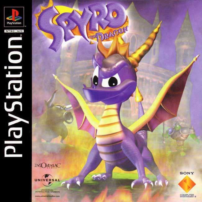 Spyro the Dragon - Playstation 1 - Complete Video Games Sony   