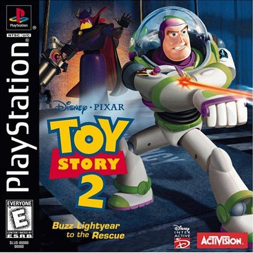 Toy Story 2 - Buzz Lightyear to the Rescue - Playstation 1 - Complete Video Games Sony   