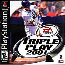 Triple Play 2001 - Playstation 1 - Complete Video Games Sony   