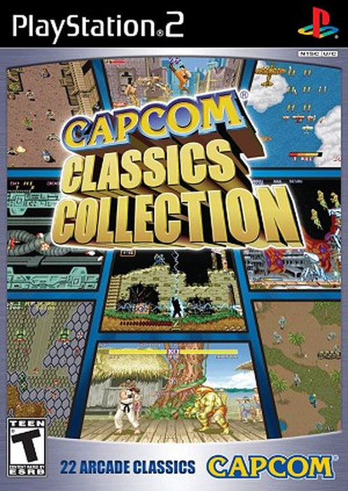 Capcom Classics Collection Vol 01 - Playstation 2 - Complete Video Games Sony   