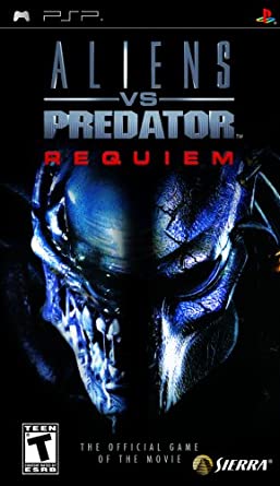 Aliens vs Predator Requiem - PSP - in Case Video Games Sony   