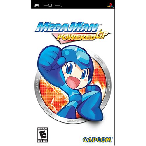 Mega Man - Powered Up - PSP - in Case Video Games Sony   