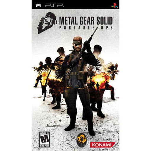 Metal Gear Solid - Portable Ops - PSP - in Case Video Games Sony   
