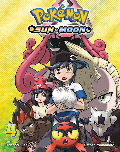 Pokemon Sun & Moon Vol. 04 Book Viz Media   