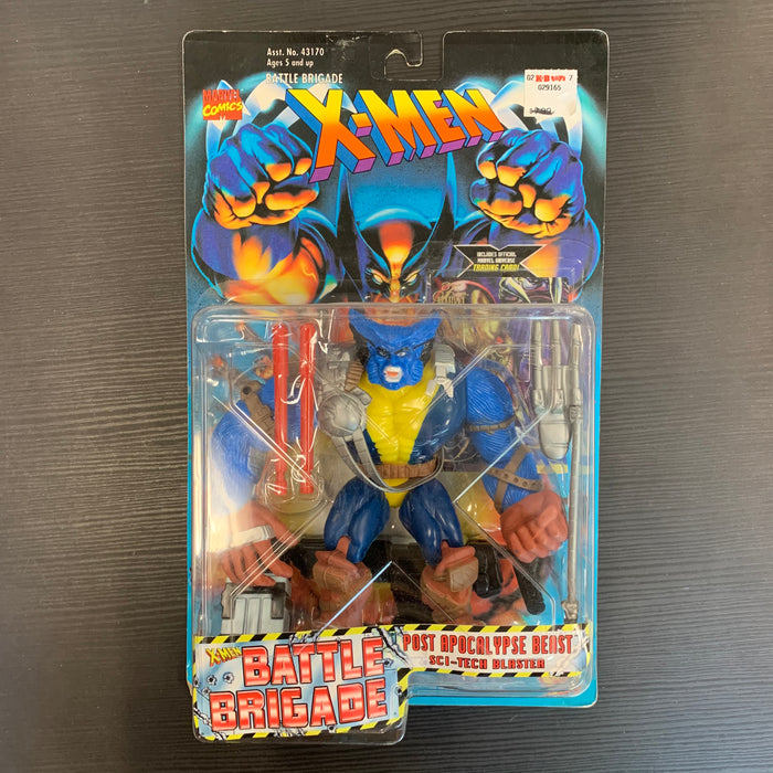 X-Men Battle Brigade - Toybiz - Post Apocalypse Beast - in Package Vintage Toy Heroic Goods and Games   