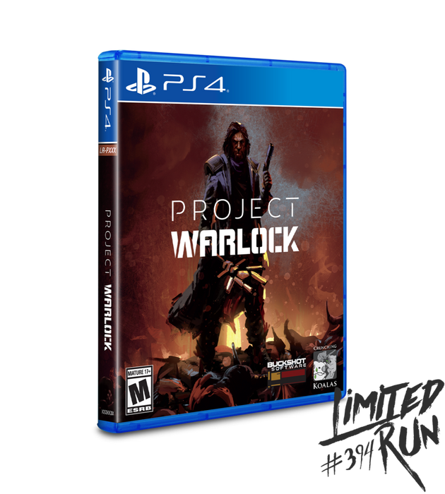 Project Warlock - Limited Run #394 - Playstation 4 - Sealed Video Games Limited Run   