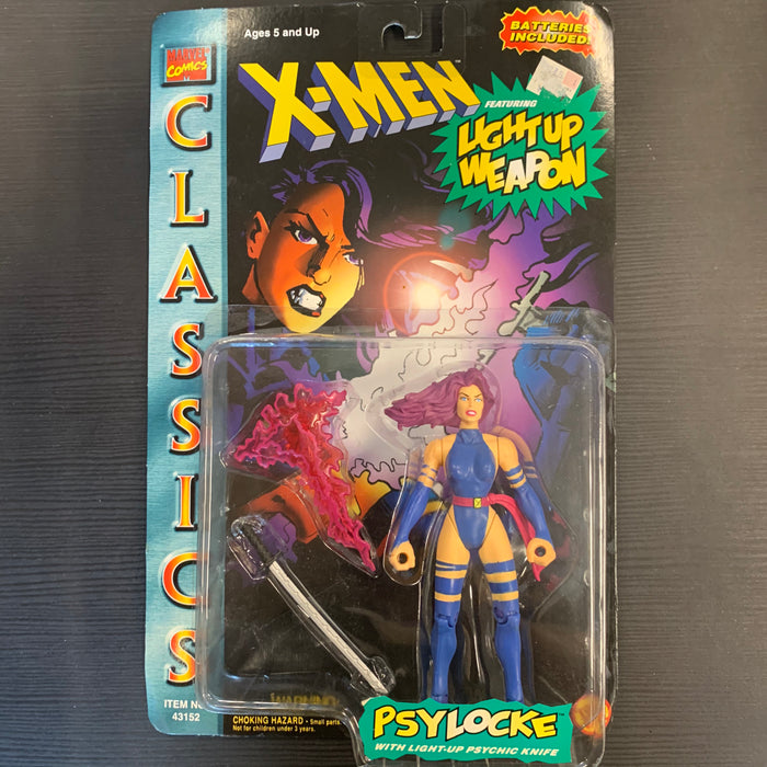 X-Men Classics Toybiz - Psylocke - in Package Vintage Toy Heroic Goods and Games   
