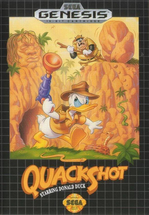Quackshot - Starring Donald Duck - Genesis - Loose Video Games Sega   