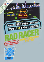 Rad Racer - NES - Loose Video Games Nintendo   