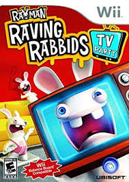 Rayman - Raving Rabbids TV Party - Wii - in Case Video Games Nintendo   