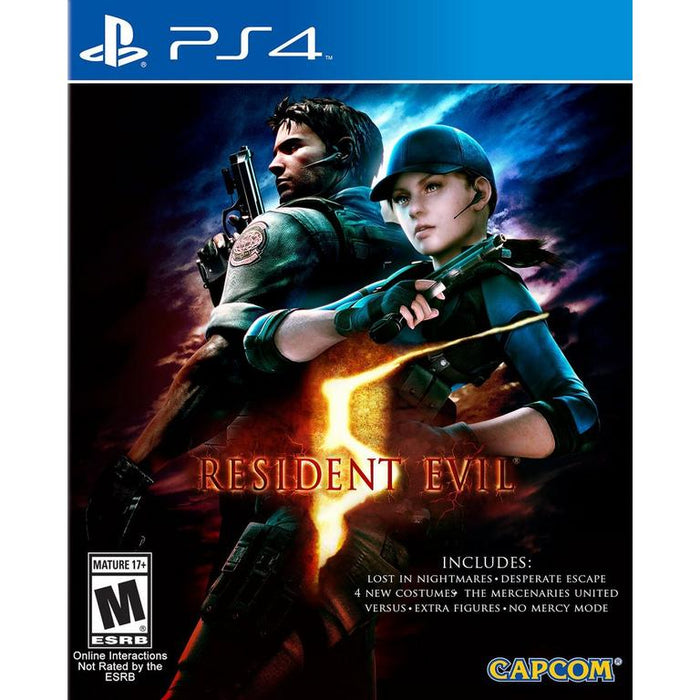 Resident Evil 5 - Playstation 4 - Complete Video Games Sony   