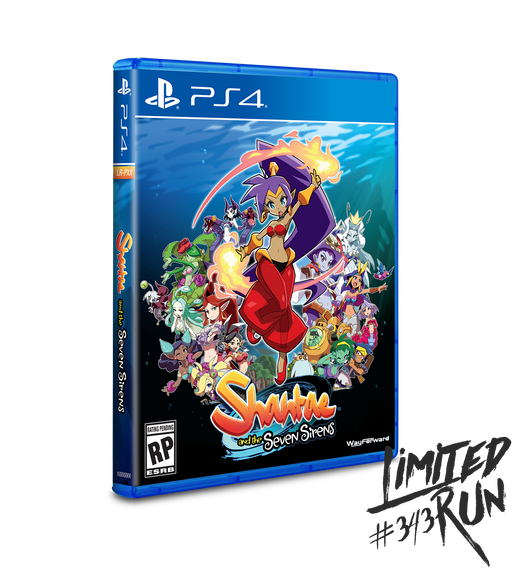 Shantae and the Seven Sirens - Limited Run #343 - Playstation 4 - Sealed Video Games Limited Run   