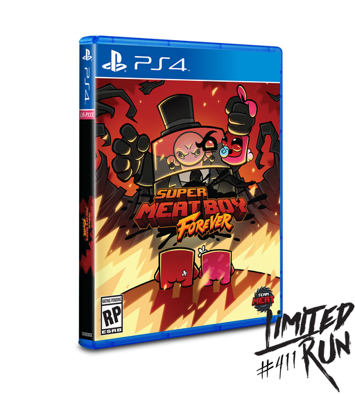 Super Meat Boy Forever - Limited Run #411 - Playstation 4 - Sealed Video Games Limited Run   