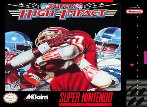 Super High Impact  - SNES - Loose Video Games Nintendo   