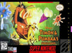 Timon and Pumbaa Jungle Games  - SNES - Loose Video Games Nintendo   