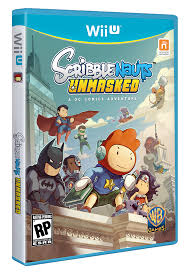 Scribblenauts Unmasked - Wii U- in Case Video Games Nintendo   