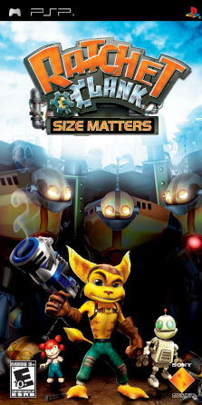 Ratchet and Clank - Size Matters - PSP - Complete Video Games Sony   